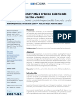 Pericarditis Constrictiva Crónica Calcificada Idiopática (Concretio Cordis)