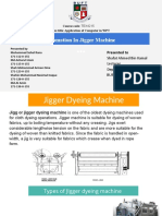 Automation in Jigger Machine: Course Code: TEX4215 Course Title: Application of Computer in WPT