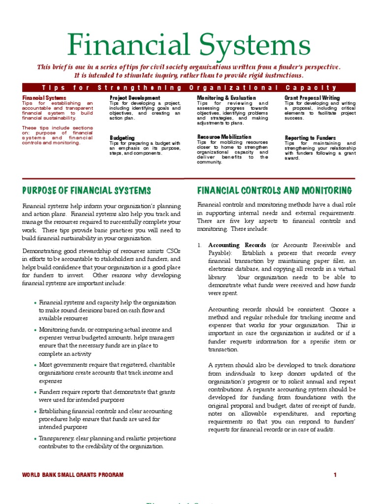 Financial Systems | PDF