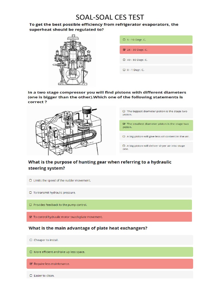 Questions pour le CES Test | PDF