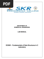 Fundamentals of C Lab Record New MANUAL2