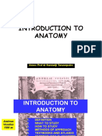 Introduction to Anatomy