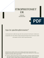 Spektrofotometri: Prinsip Kerja dan Komponen Utama