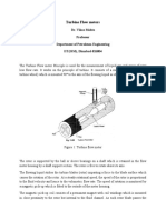 Turbine Flow Meter