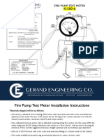 Fire Pump Test Meter: Gerand Engineering