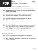 M.Tech - CSE Syllabus SIT Autonomy