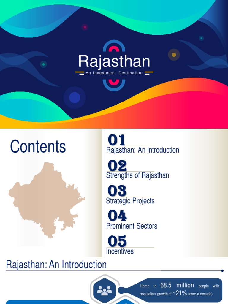 Investment Opportunities in Rajasthan | PDF | Economies | Business