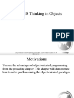 Chapter 10 Thinking in Objects