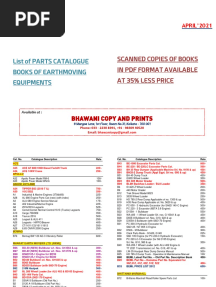 Catalog List APRIL'21