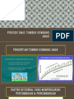 Periode Emas Tumbuh Kembang Anak