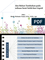 Zat Aktif Tambahan Liquid Semi Solid - Compressed