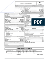 Normal Checklist A320