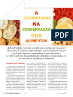 Desidratação e Secagem de Alimentos