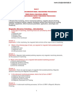 Mcq-Ucmp - Unit Iv - Advanced Nano Finishing Processes