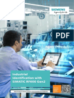 Industrial Identification With SIMATIC RF600 Gen2