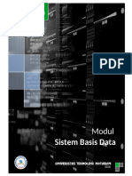 Modul SistemBasisData