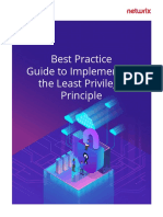 Implement Least Privilege with a Guide to Accounts, Groups, and Restrictions