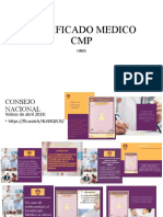 Certificado Medico CMP