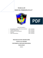 Makalah Karakteristik Persimpangan (k5)