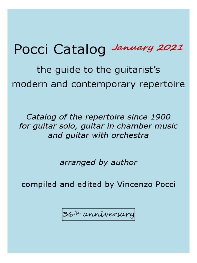 Pocci Catalog 21 Pdf Orchestras String Instruments