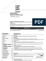 KMM-BT308U KMM-BT308 KMR-M308BT: Instruction Manual Mode D'Emploi Manual de Instrucciones