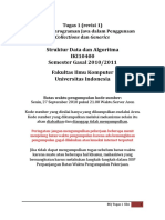 Struktur Data Dan Algoritma IKI10400 Semester Gasal 2010/2011 Fakultas Ilmu Komputer Universitas Indonesia