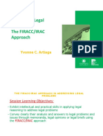 Addressing Legal Problems: The Firacc/Irac Approach: Yvonne C. Artiaga