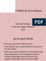 Uji Kruskall-Wallis & Friedman