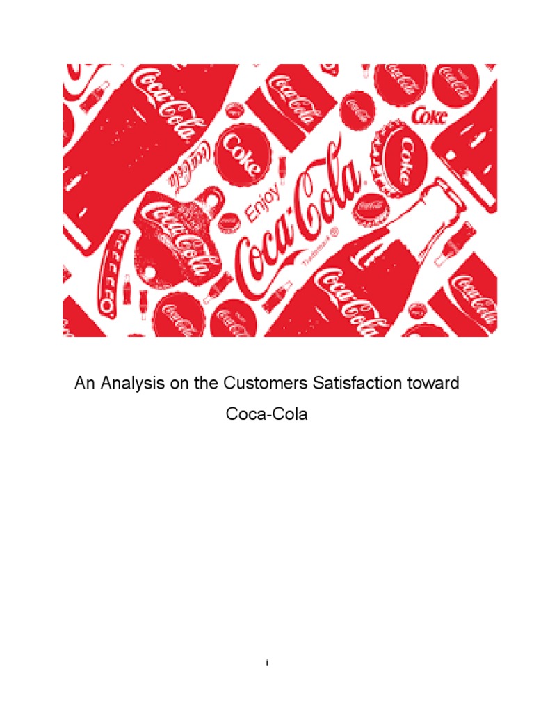 An Analysis On The Customers Satisfaction Towards CocaCola PDF