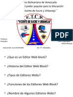 Editor Web Block