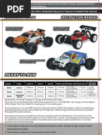 1/16Th Scale 4Wd Electric Powered Buggy/Truggy/Monster Truck