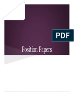 English - Grade 9 Position Paper Sample