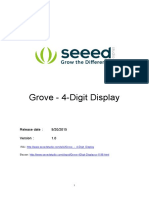 Grove - 4-Digit Display: Release Date 9/20/2015