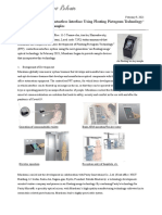 Murakami Develops Contactless Interface Using Floating Pictogram Technology and Begins Providing Samples