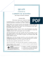 Caderno de Questoes - QUATI