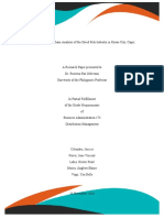 Supply and Value Chain Analysis of the Dried Fish Industry in Roxas City