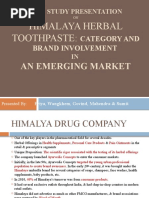 HIMALAYA HERBAL TOOTHPASTE-Presentation