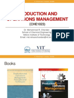 Production and Operations Management