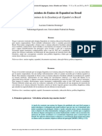 (FIC) Os (Des) Caminhos Do Ensino de Espanhol No Brasil