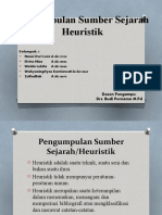 Pengumpulan Sumber Sejarah Heuristik