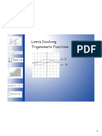 Limit Theorem of Trigonometric Function