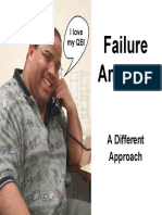 Failure Analysis: A Different Approach