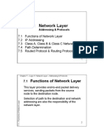 Layer 3 Network Layer Addressing and Protocols