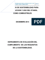 Elementos de Sostenibilidad para La Produccion Y Uso Del Etanol Como Combustibles