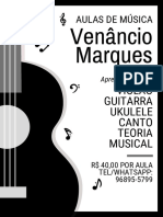 Cartaz Venâncio Marques A4