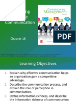 Promoting Effective Communication
