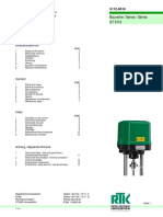 mv5221 Instruktionaktuator ST 5112 263210