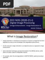 EEE F435 (2020-21-I) : Digital Image Processing