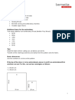 Sewing Instructions - Green Dress