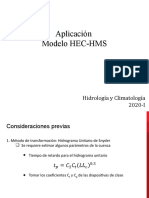Aplicación Modelo HEC-HMS